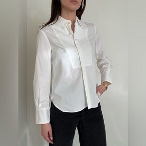 Claudie Pierlot White Button-Up Shirt